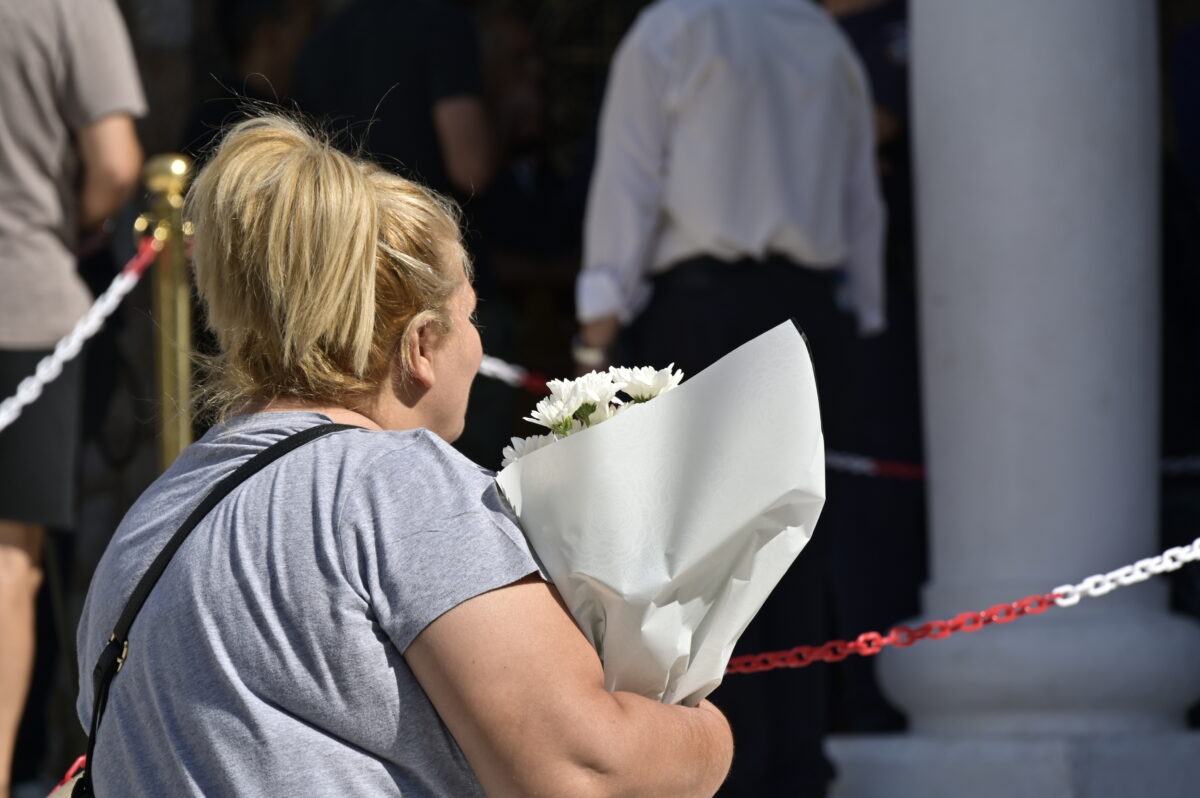 Κηδεία Γιώργου Μαζωνάκη