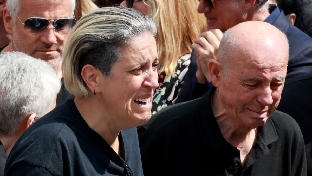 Η Μαρία Μαζωνάκη με τον πατέρα της