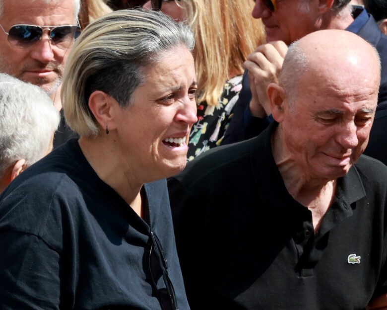 Η Μαρία Μαζωνάκη με τον πατέρα της