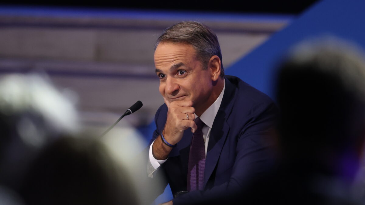 O Κυριάκος Μητσοτάκης