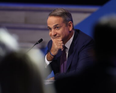 O Κυριάκος Μητσοτάκης