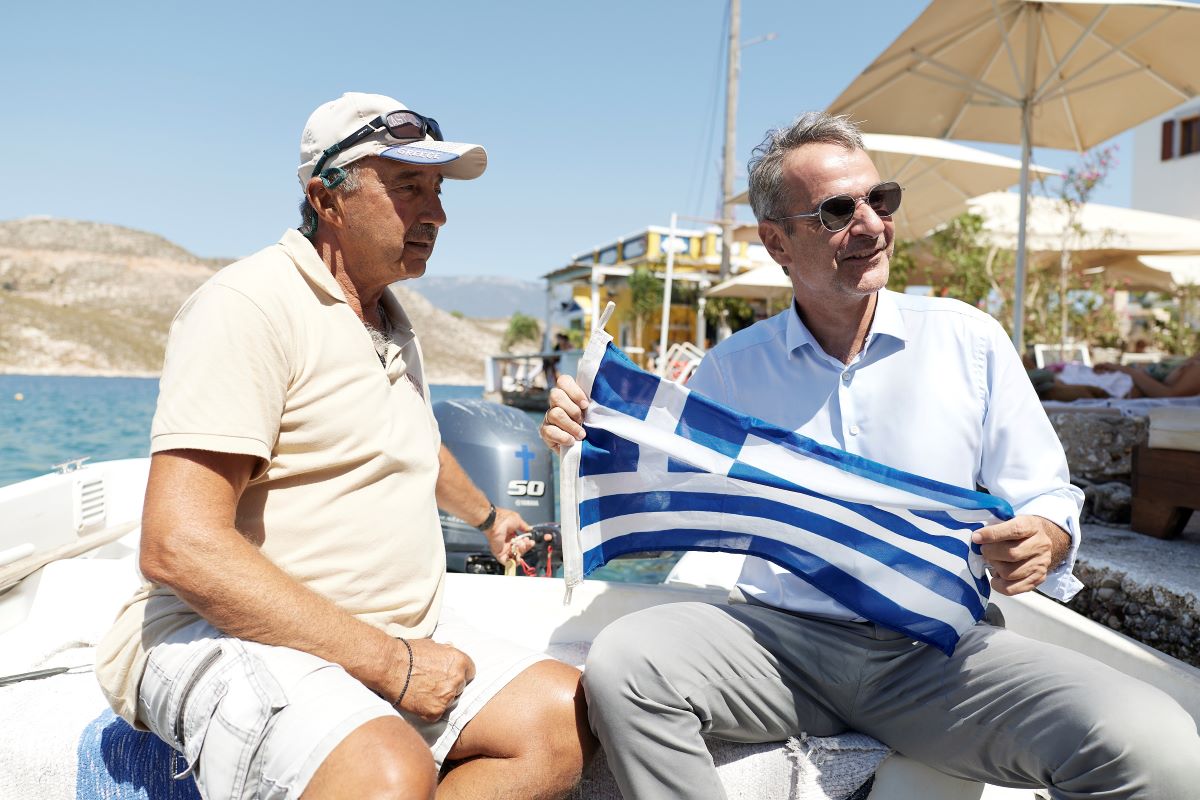 Κυριάκος Μητσοτάκης από το Καστελόριζο: Μέσα στην επόμενη τετραετία πρέπει να έχουμε κλείσει όλα τα ανοιχτά μέτωπα - 37 έργα 27 εκατ. ευρώ
