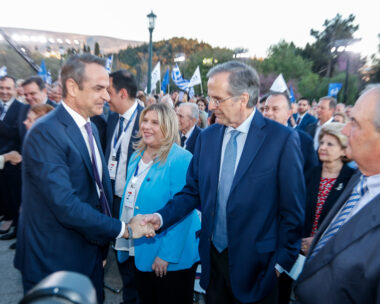 Μητσοτάκης και Σαμαράς