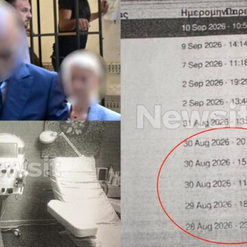Το έγγραφο που δείχνει τη λειτουργία του μηχανήματος πλασμαφαίρεσης
