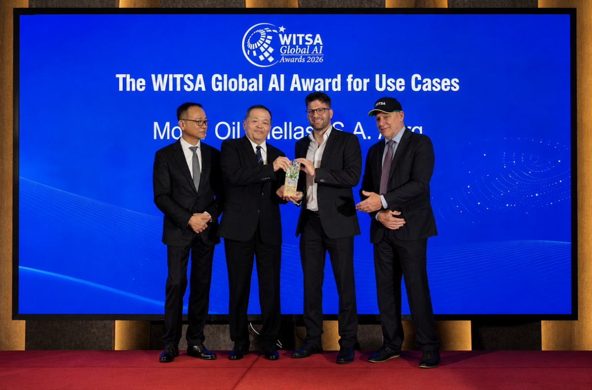 Διπλή διάκριση για τη Motor Oil στα 2026 WITSA Global AI Awards