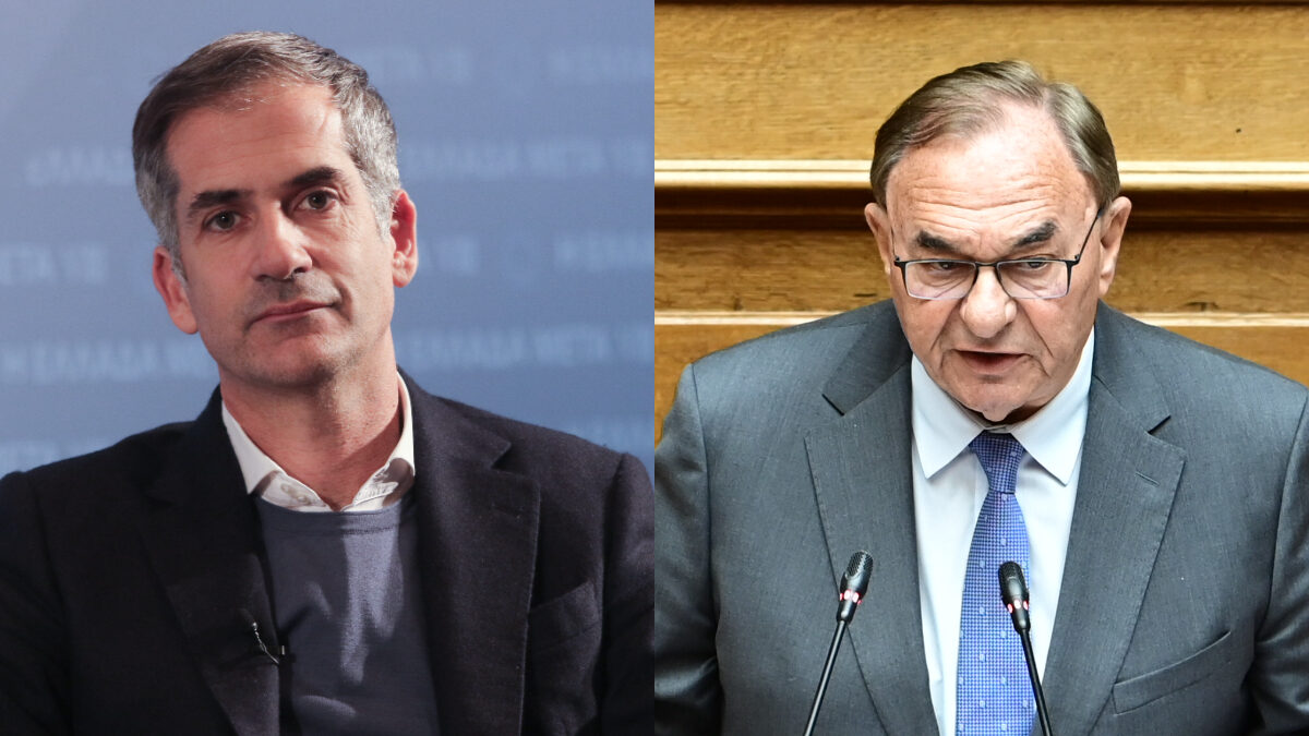 Κώστας Μπακογιάννης και Δημήτρης Καλογερόπουλος