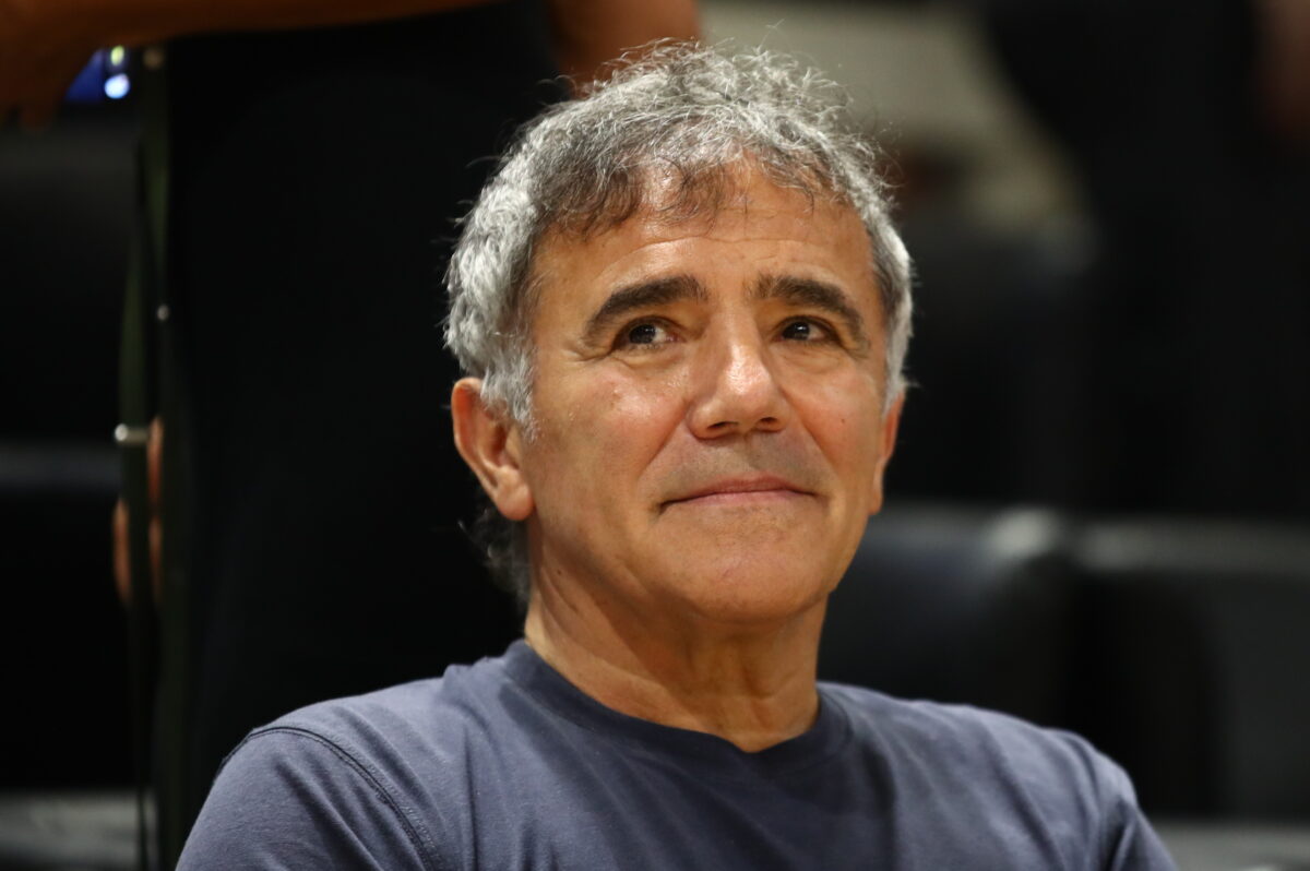 Ο Αριστοτέλης Μυστακίδης παρών στην ανοιχτή προπόνηση του ΠΑΟΚ