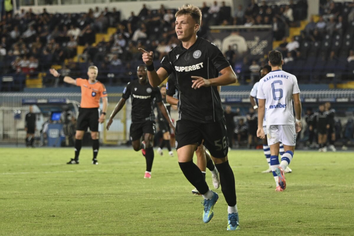 Ατρόμητος - ΠΑΟΚ 0-1: Πρώτη νίκη με γκολ του Μύθου για τους Θεσσαλονικείς στο Superbet Κύπελλο Ελλάδας