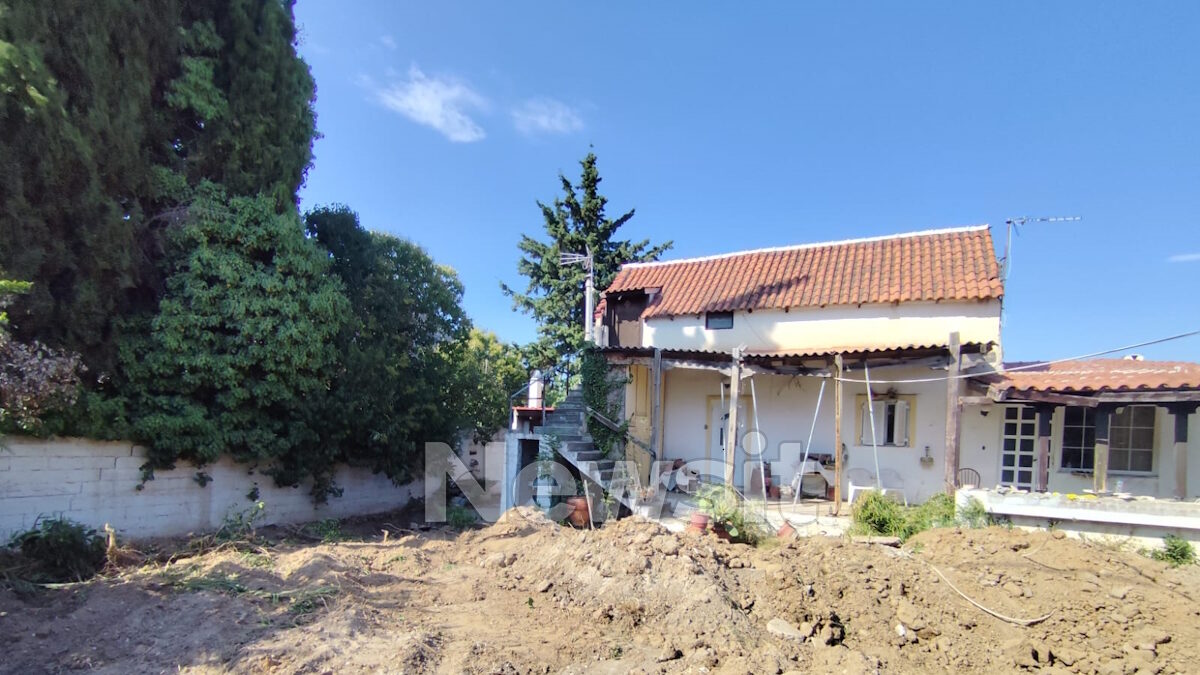 Η αυλή της ηλικιωμένης στον Μαραθώνα