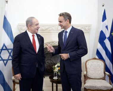 Κυριάκος Μητσοτάκης και Μπέντζαμιν Νετανιάχου