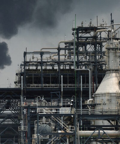 FILE PHOTO: A flame rises from a gas flare at the Dangote Industries oil refinery and fertilizer plant site in the Ibeju Lekki district of Lagos, Nigeria March 2, 2026.