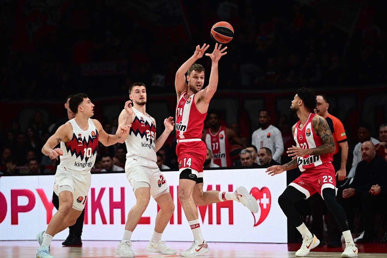 Μπασκόνια – Ολυμπιακός: Η ώρα του αγώνα της Euroleague και το κανάλι που θα μεταδώσει την ερυθρόλευκη πρεμιέρα στη διοργάνωση