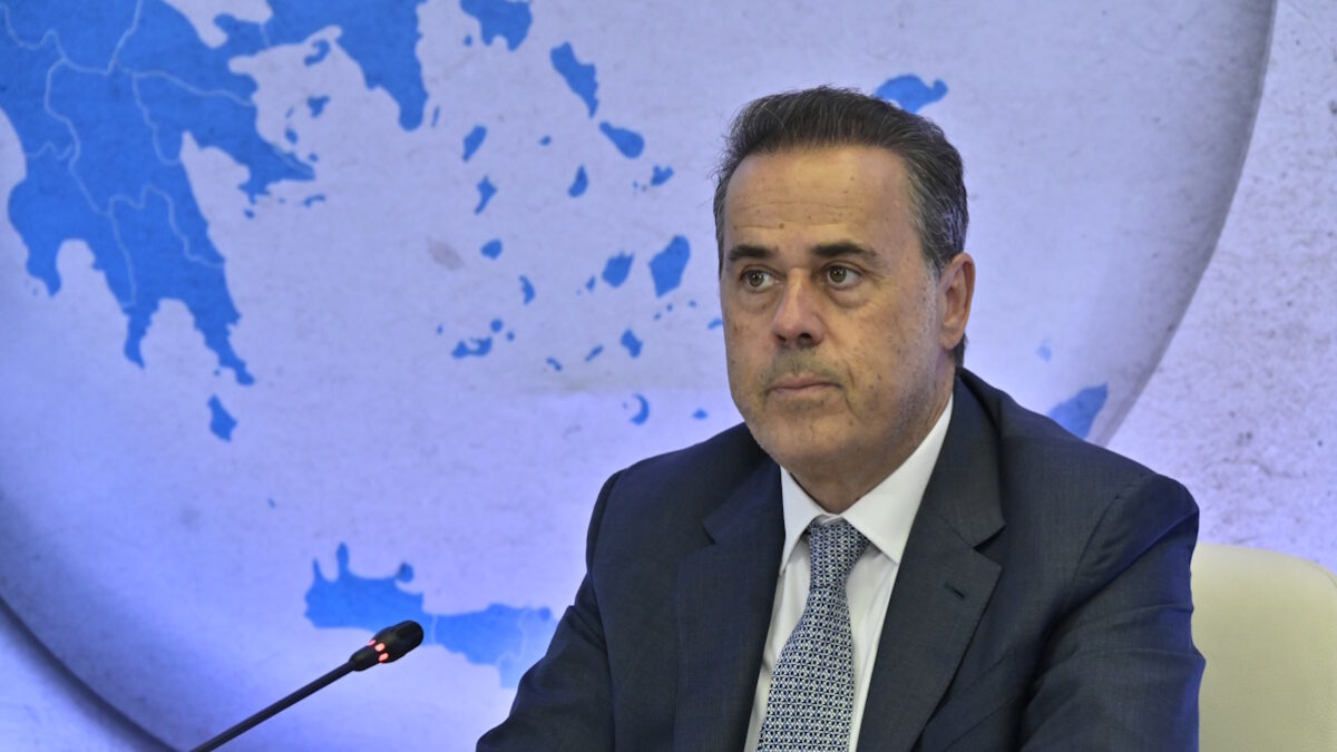 Εκδήλωση υπογραφής προγράμματος «Παρεμβάσεις παροχής πόσιμου νερού και διαχείρισης υδάτων» του άξονα «Παροχή πόσιμου νερού και διαχείριση υδάτων» του Τομεακού Προγράμματος Ανάπτυξης του ΥΠΕΝ που αφορά στο Δήμο Σιντικής Σερρών, Δήμο Ζηρού Πρέβεζας, Δήμο Πέλλας, Δήμο Νάουσας Ημαθίας, Δήμος Ωραιοκάστρου Θεσσαλονίκης, Δήμο Λαγκαδά Θεσσαλονίκης και Δήμο Νέας Προποντίδας Χαλκιδικής (Κεντρική Μακεδονία και Ήπειρος) Παρασκευή 3 Ιουλίου 2026 (ΜΙΧΑΛΗΣ ΠΑΠΑΝΙΚΟΛΑΟΥ / EUROKINISSI)