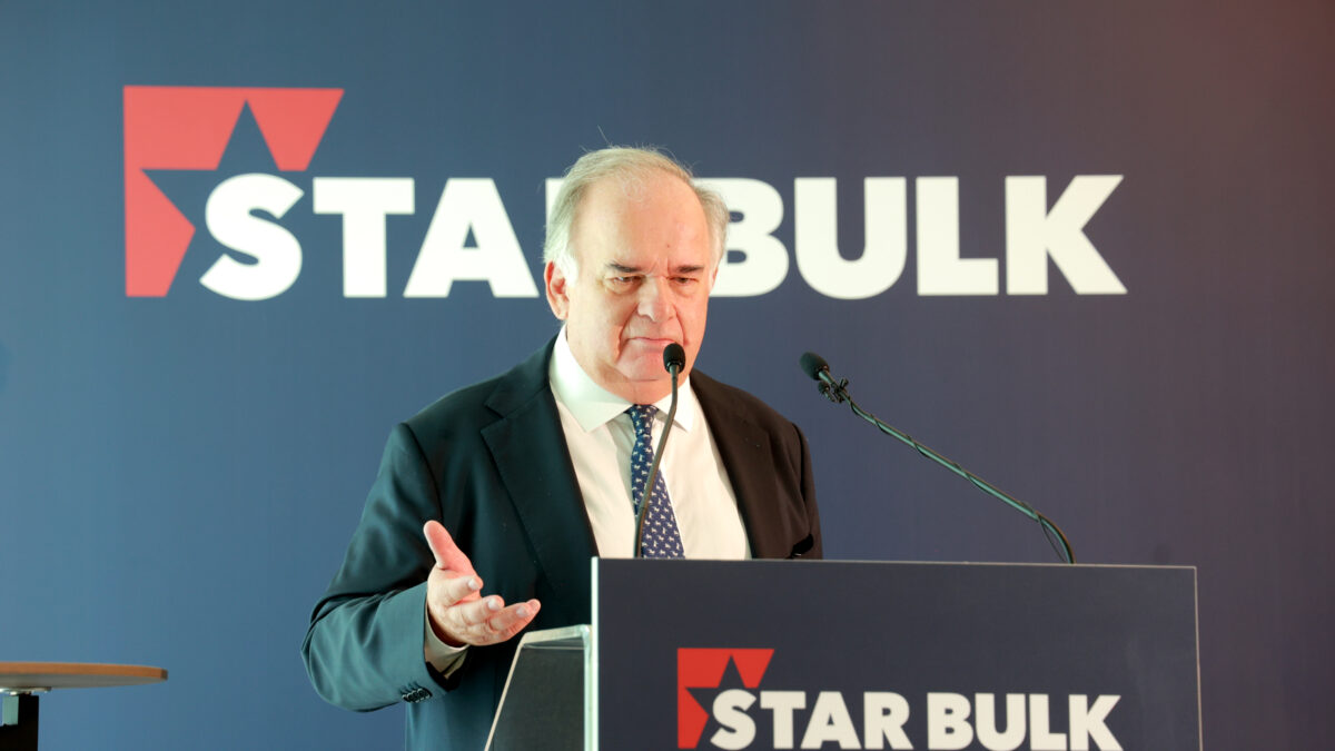 O Πέτρος Παππάς, Διευθύνων Σύμβουλος της Star Bulk Carriers Corp
