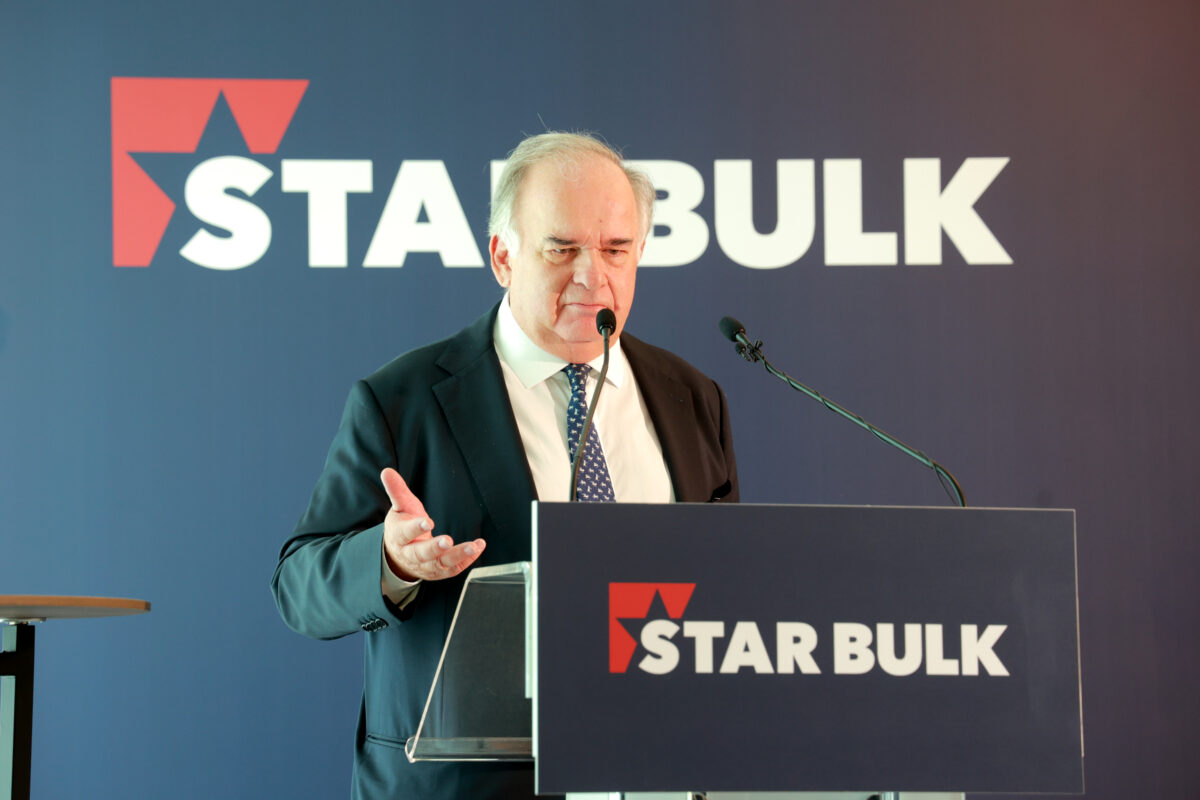 O Πέτρος Παππάς, Διευθύνων Σύμβουλος της Star Bulk Carriers Corp