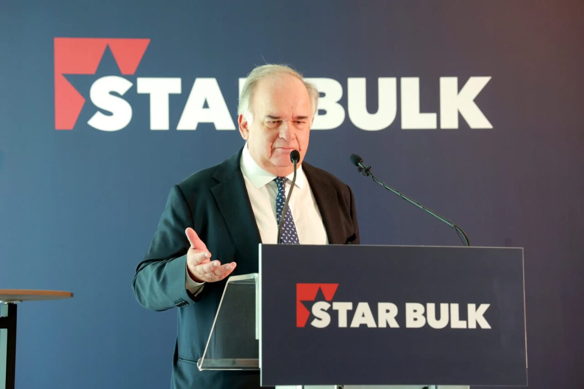 O Πέτρος Παππάς, Διευθύνων Σύμβουλος της Star Bulk Carriers Corp