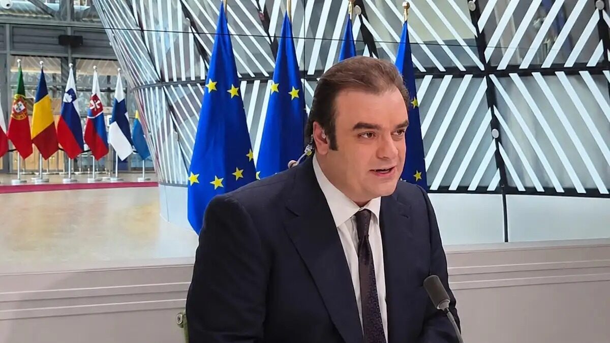 Ο υπουργός Οικονομικών και πρόεδρος του Eurogroup Κυριάκος Πιερρακάκης