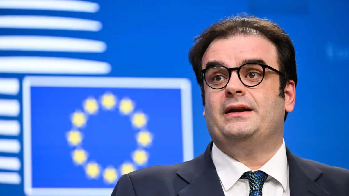 Ο υπουργός Οικονομικών και πρόεδρος του Eurogroup Κυριάκος Πιερρακάκης