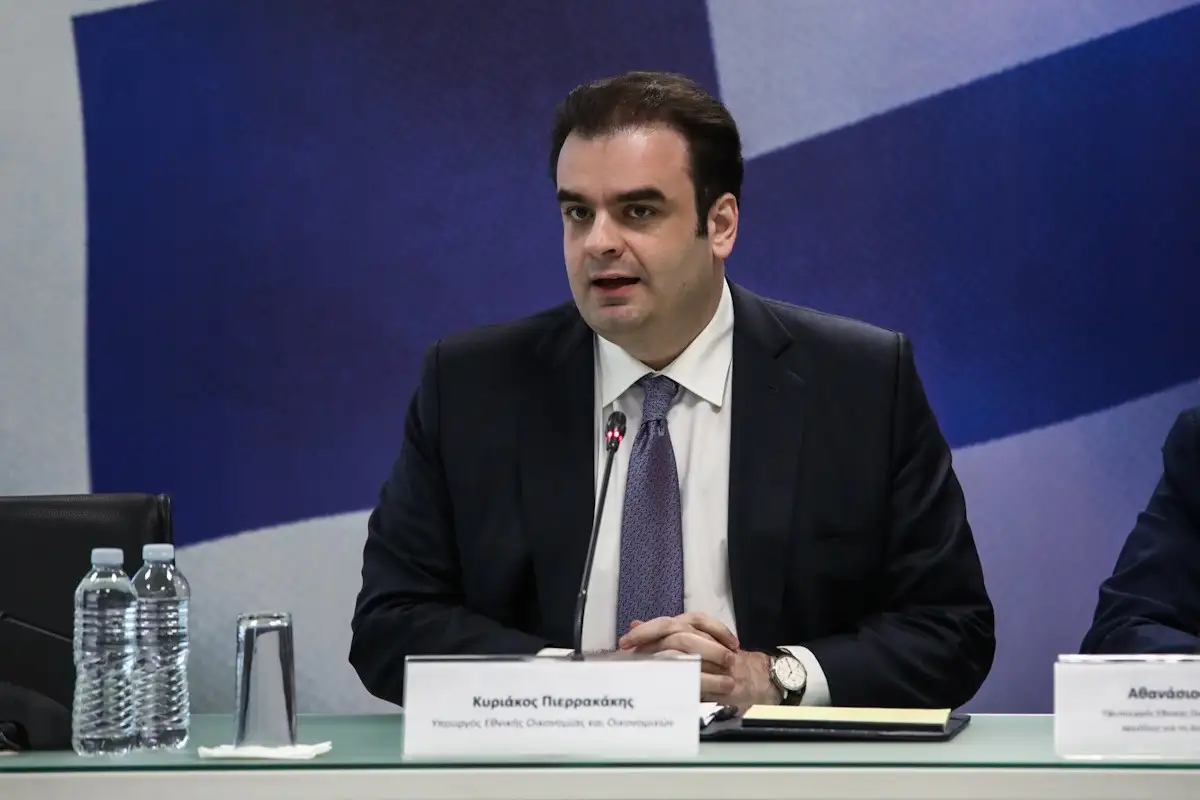 Ο υπουργός Οικονομικών Κυριάκος Πιερρακάκης /ΔΑΝΑΗ ΔΑΥΛΟΠΟΥΛΟΥ / EUROKINISSI