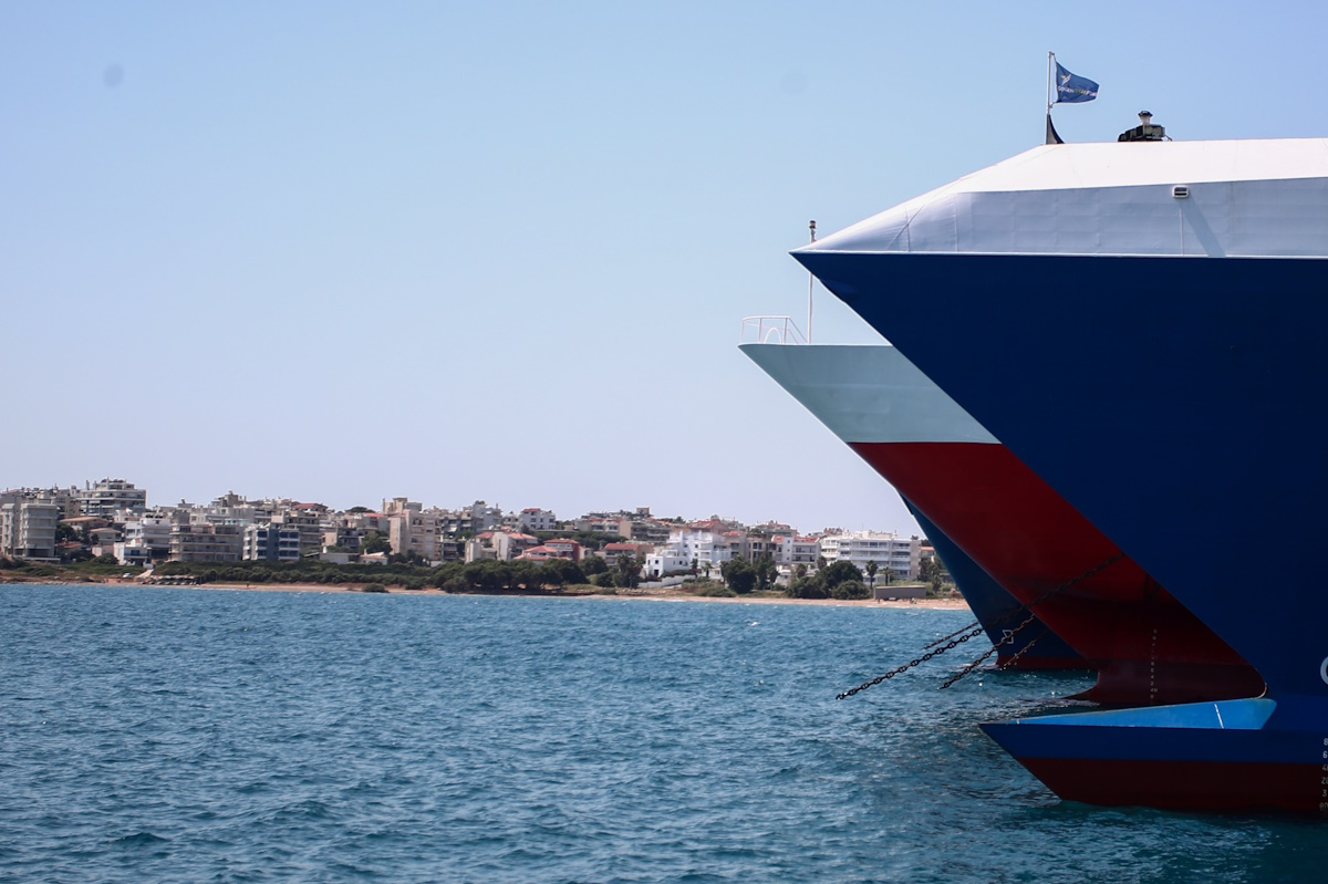 Πλοία στο λιμάνι της Ραφήνας