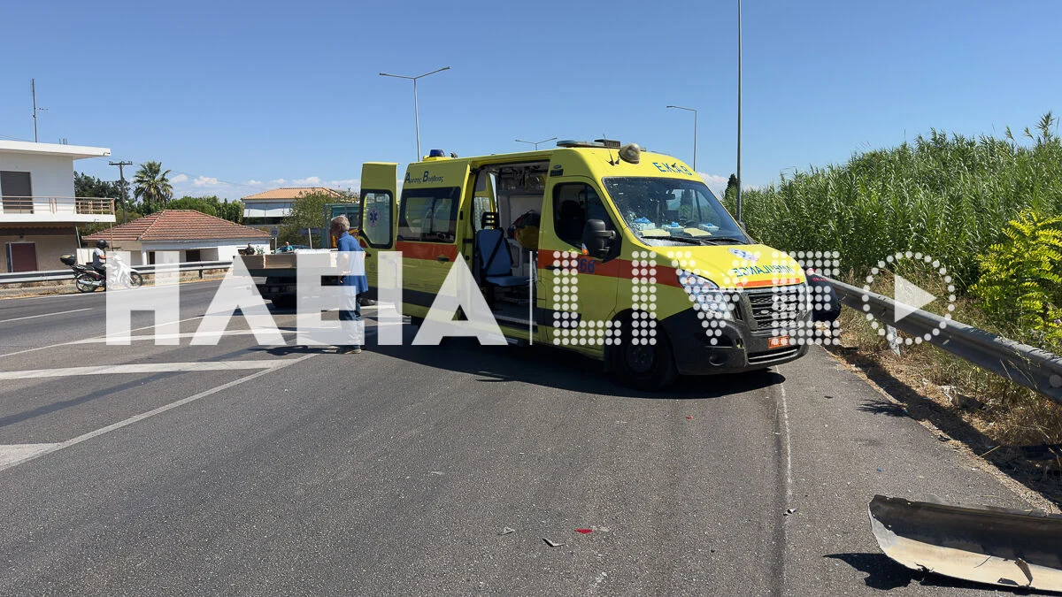 Τραγωδία στον Πύργο: Ένας νεκρός και τέσσερις τραυματίες σε σφοδρή καραμπόλα