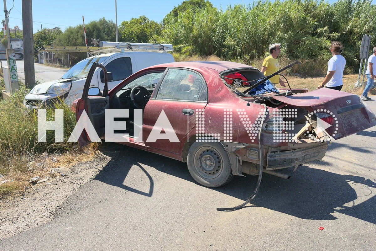 Τραγωδία στον Πύργο: Ένας νεκρός και τέσσερις τραυματίες σε σφοδρή καραμπόλα