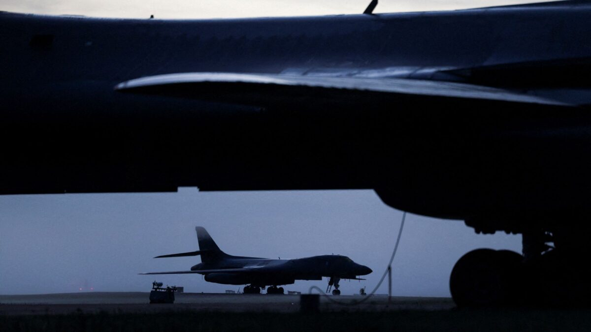 Η αεροπορική βάση RAF Φέρφορντ των ΗΠΑ, στο Γκλόστερσιρ της νοτιοδυτικής Αγγλίας