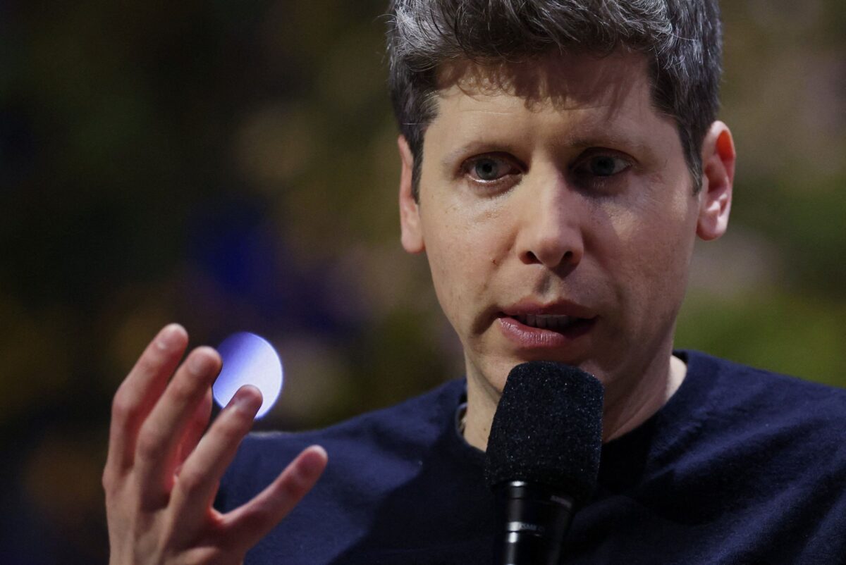 OpenAI CEO Sam Altman speaks at Dreamforce 2026 summit in San Francisco, California, U.S., September 15, 2026. REUTERS
