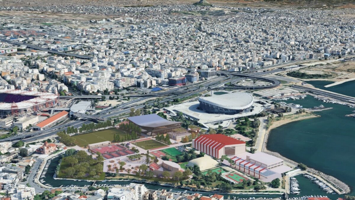 Εικόνα του νέου ΣΕΦ από το sef-stadium.gr