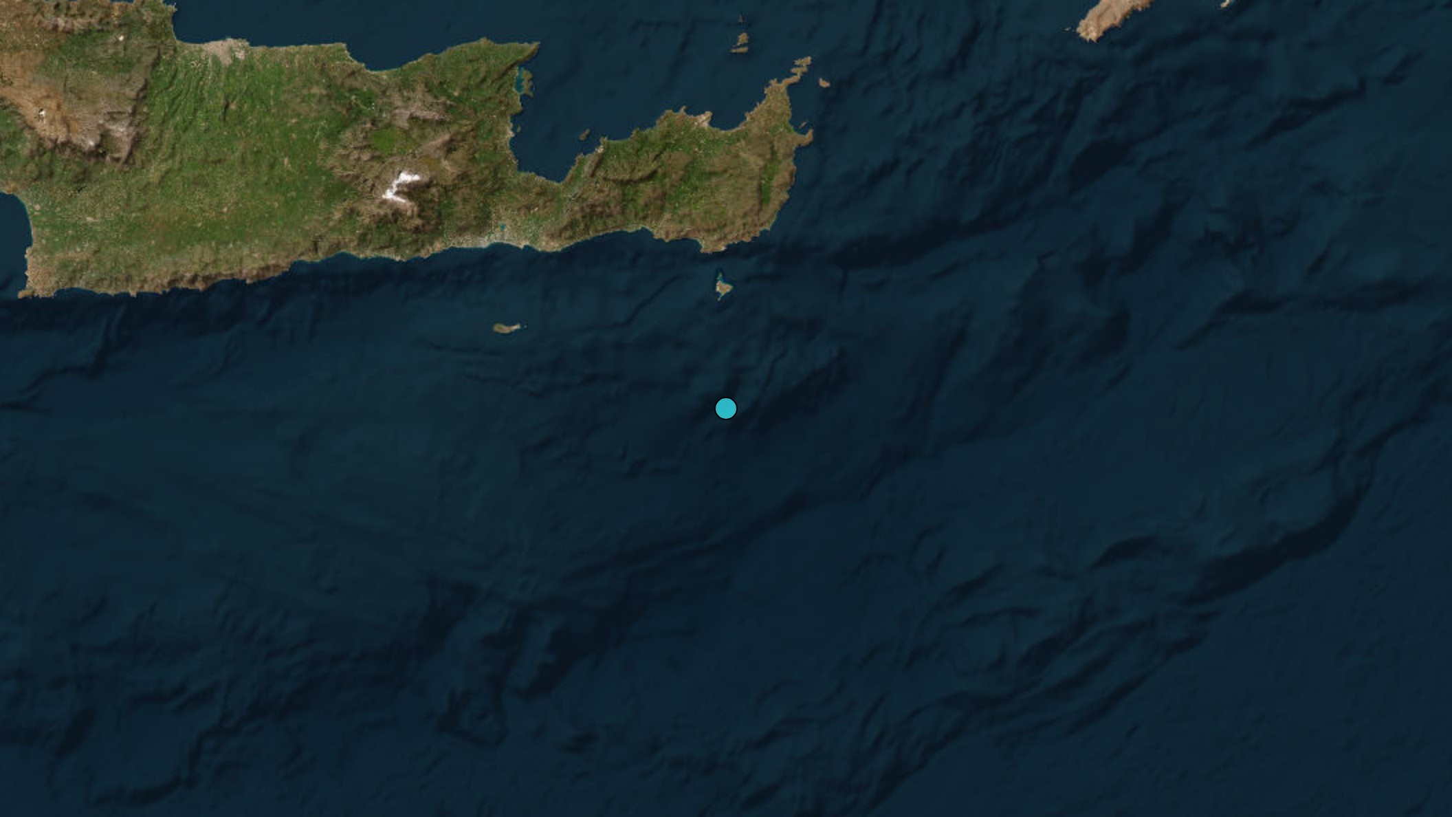 Σεισμός στον Γουδουρά Λασιθίου μεγέθους 3,6 Ρίχτερ