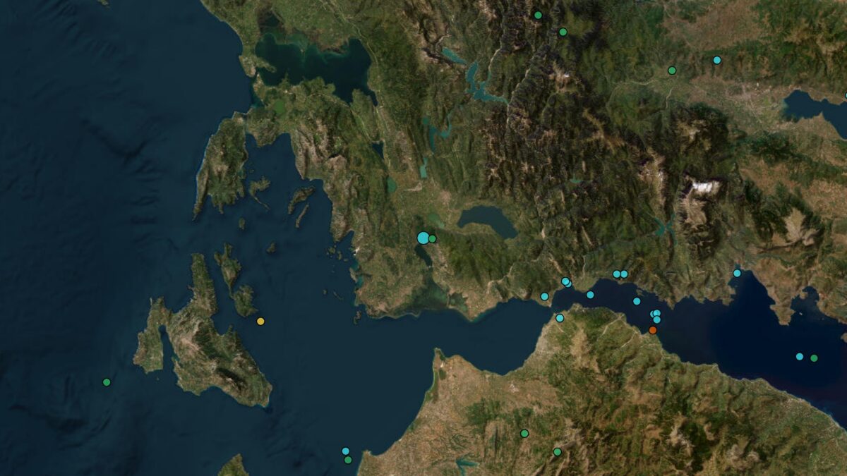 Σεισμός μεγέθους 3,6 Ρίχτερ στο Αιτωλικό