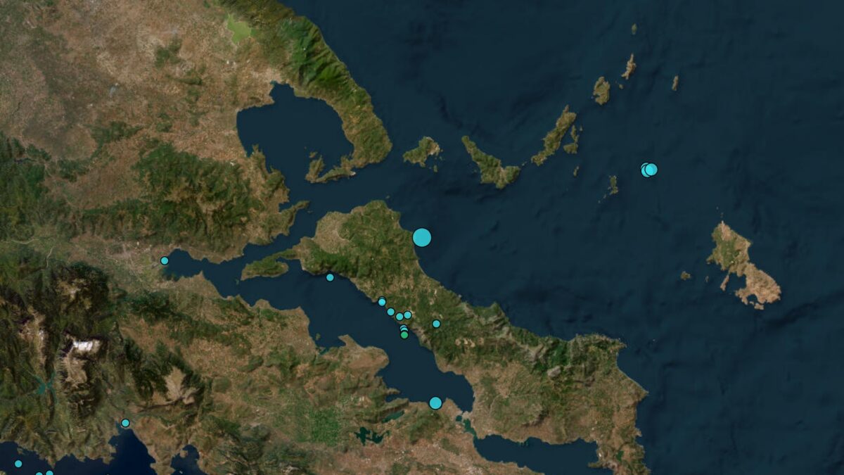 Σεισμός στην Εύβοια μεγέθους 4,2 Ρίχτερ: Αισθητός και στην Αττική