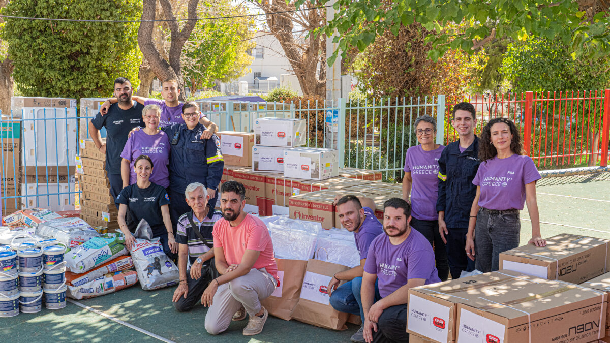 Humanity Greece και SUPERBET ενώνουν δυνάμεις για την αποκατάσταση 11 οικογενειών στο Πόρτο Γερμενό