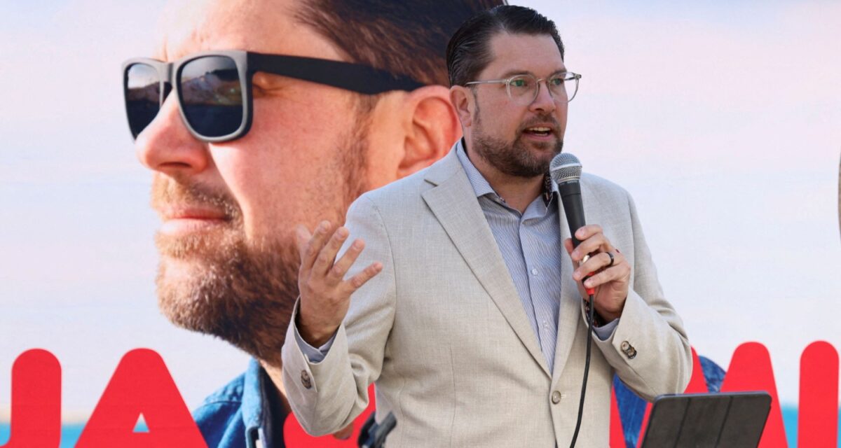 Ο αρχηγός των «Σουηδών Δημοκρατών», Τζίμι Όκεσον