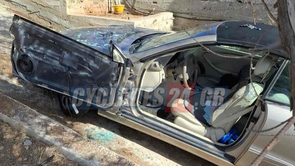 Σύρος: Κύλησε το αυτοκίνητο και τον σφήνωσε ενώ το έπλενε - Τραυματίστηκε σοβαρά 72χρονος