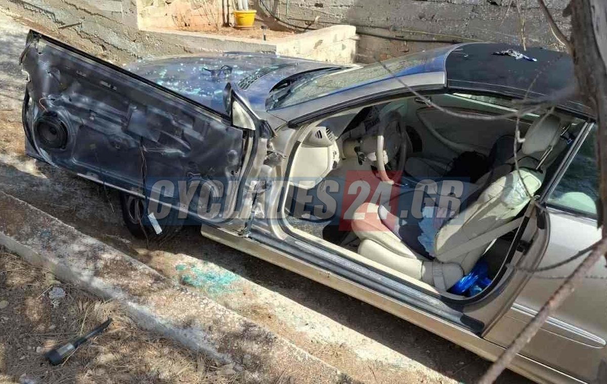Σύρος: Τσούλησε το αυτοκίνητο και τον σφήνωσε ενώ το έπλενε - Τραυματίστηκε σοβαρά 72χρονος