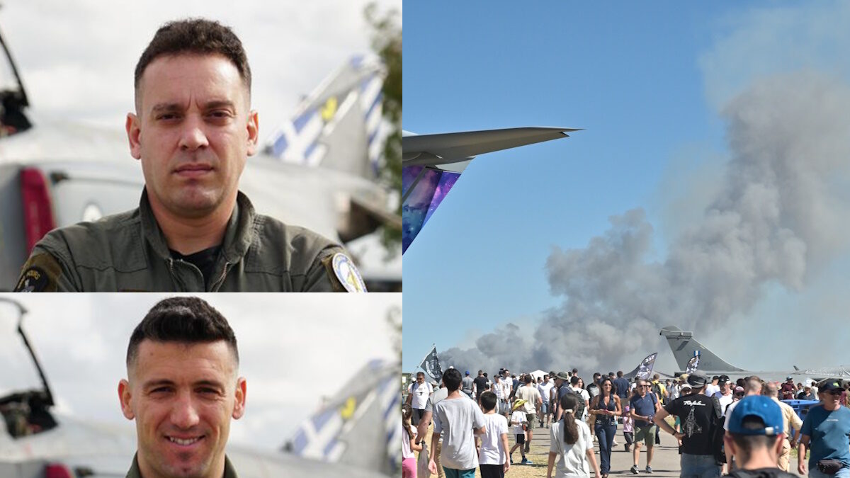 Ο Δημήτρης Πέτρου πάνω και ο Ιωάννης Μπλέσιας κάτω