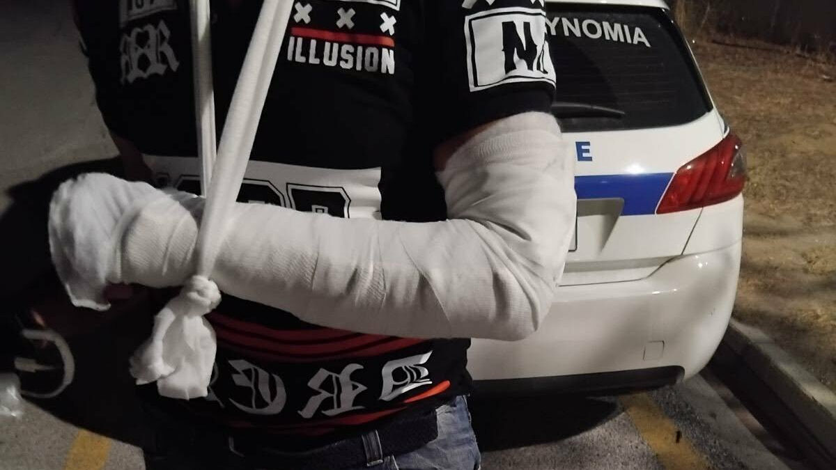Ο τραυματισμένος οδηγός ταξί