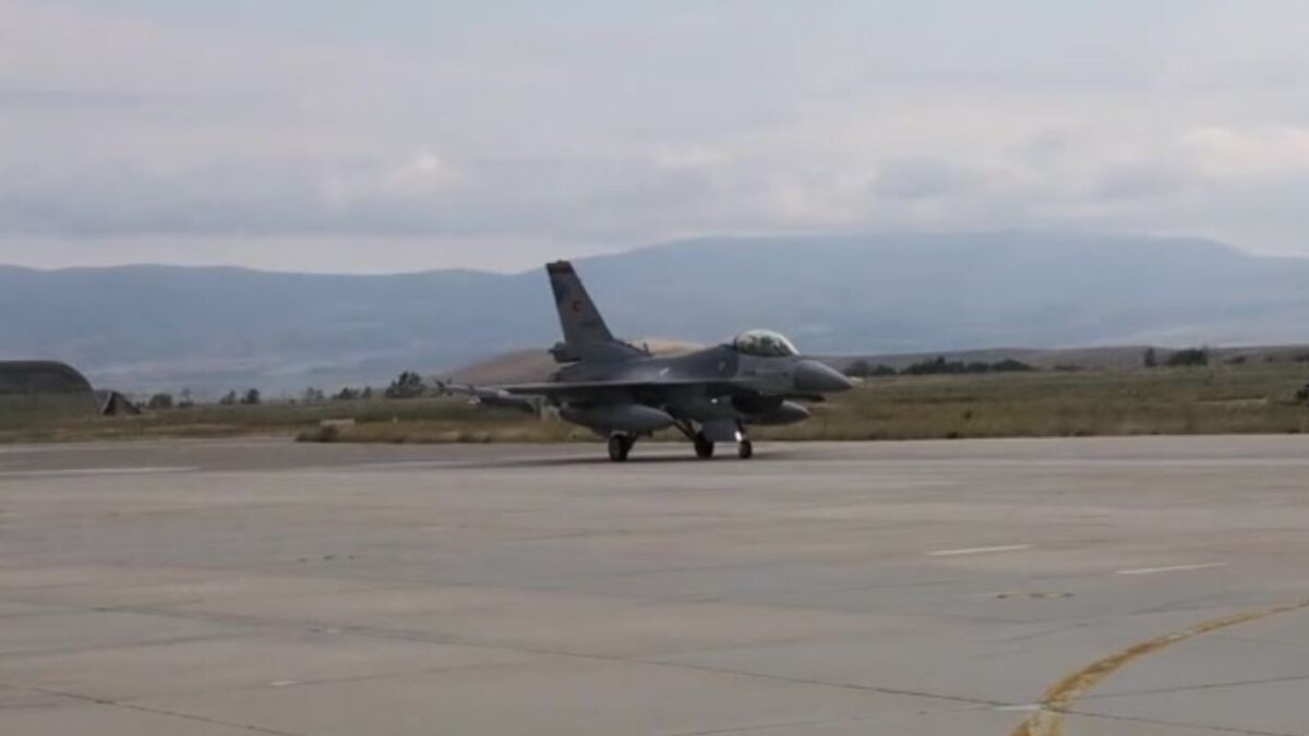Τουρκική άσκηση, νότια Κύπρος, f-16
