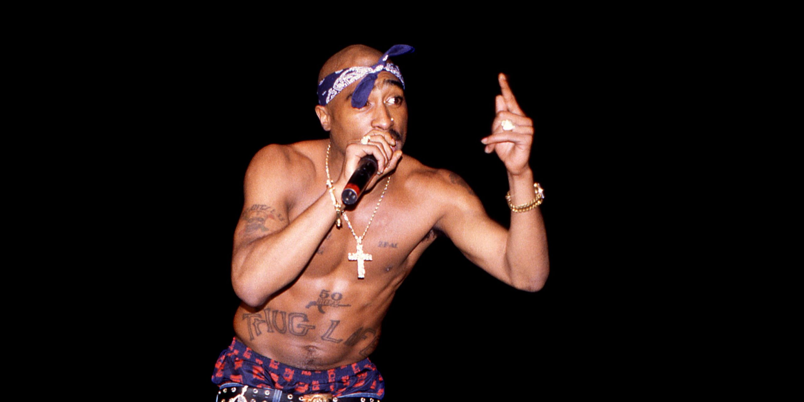 Ο ράπερ Tupac Shakur