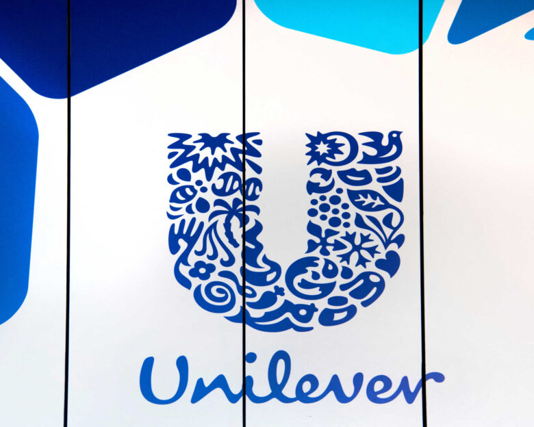 FILE PHOTO: The logo of Unilever is seen at the headquarters in Rotterdam, Netherlands August 21, 2018.