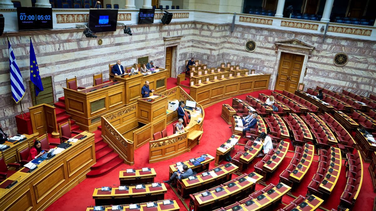 Συνεδρίαση της Ολομέλειας της Βουλής