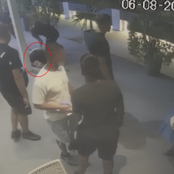 Ο 27χρονος έξω από το μπαρ στη χαλκιδικη