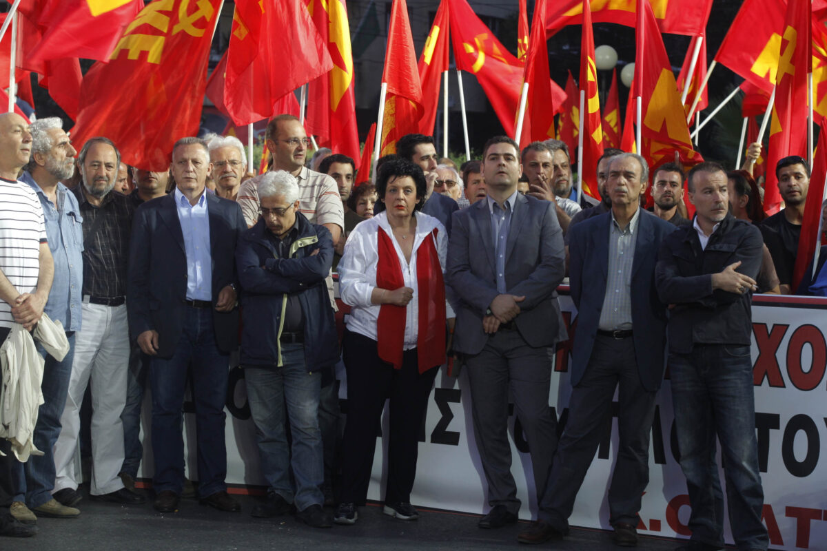 Σπύρος Χαλβατζής, ΚΚΕ