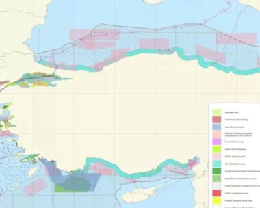 Ο χάρτης των θαλάσσιων πάρκων σύμφωνα με την Τουρκία