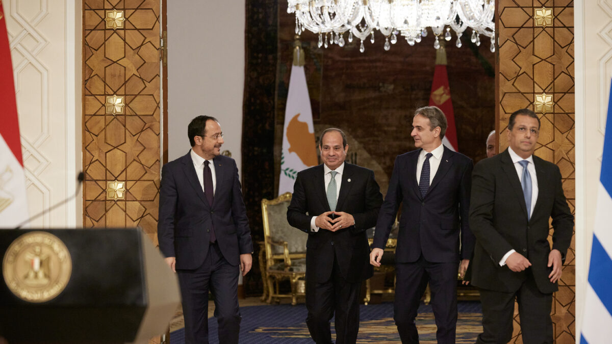 Χριστοδουλίδης, Αλ Σίσι, Μητσοτάκης