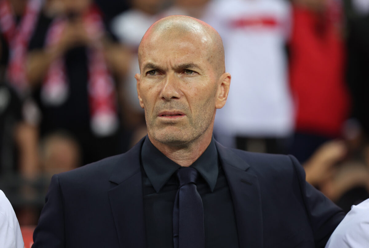 Soccer Football - Nations League - Group A - Turkey v France - Kocaeli Stadium, Kocaeli, Turkey - September 25, 2026 France coach Zinedine Zidane before the match REUTERS