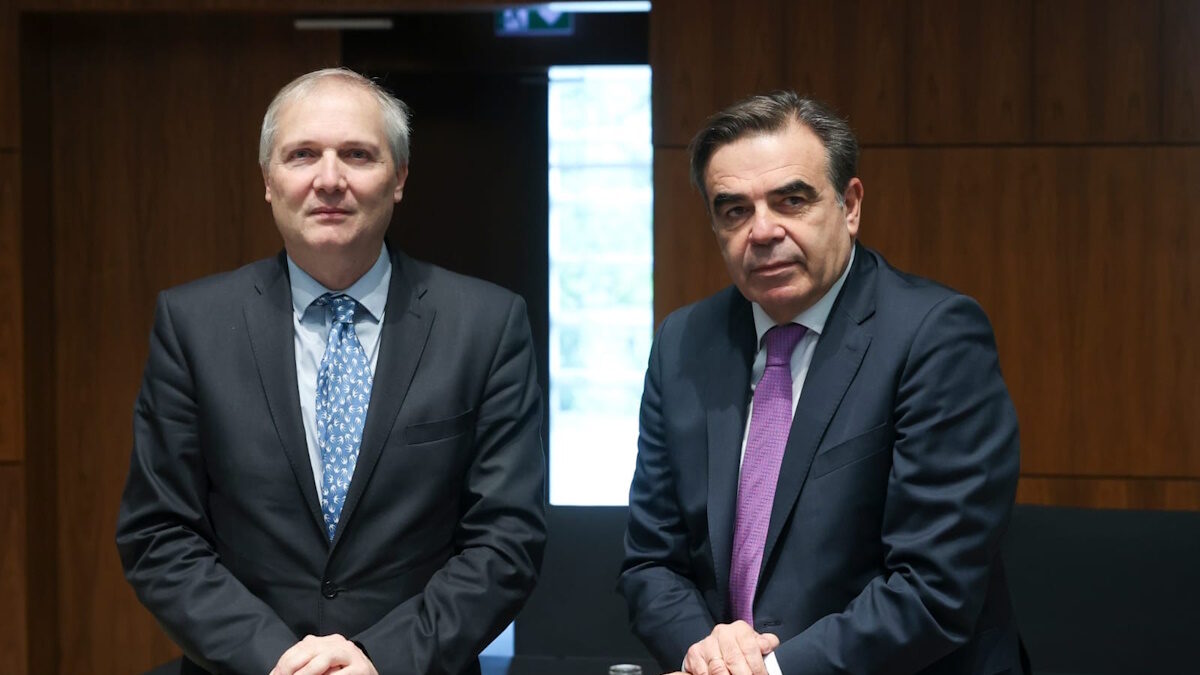 Ο υπουργός Αγροτικής Ανάπτυξης και Τροφίμων, Μαργαρίτης Σχοινάς στο Συμβούλιο Υπουργών Γεωργίας