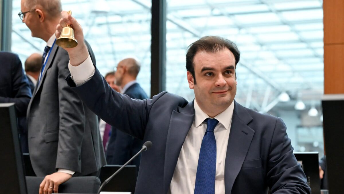 Συνεδρίαση του Eurogroup, στις Βρυξέλλες, Δευτέρα 4 Μαΐου 2026. *ΠΡΟΣΟΧΗ ΜΟΝΟ EDITORIAL USE *