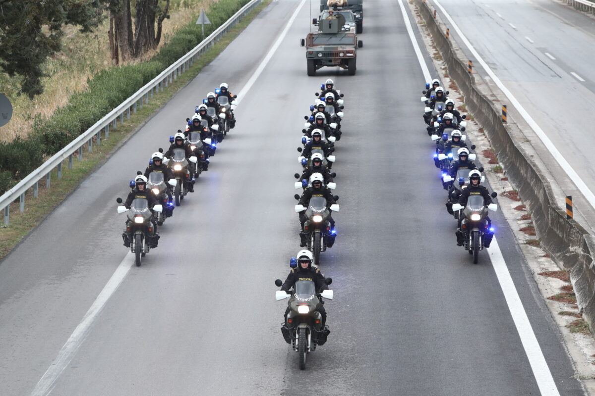 Δοκιμαστική στρατωτική παρέλαση στη Θεσσαλονίκη. Πέμπτη 22 Οκτωβρίου 2026 (ΣΩΤΗΡΗΣ ΤΡΥΨΑΝΗΣ
